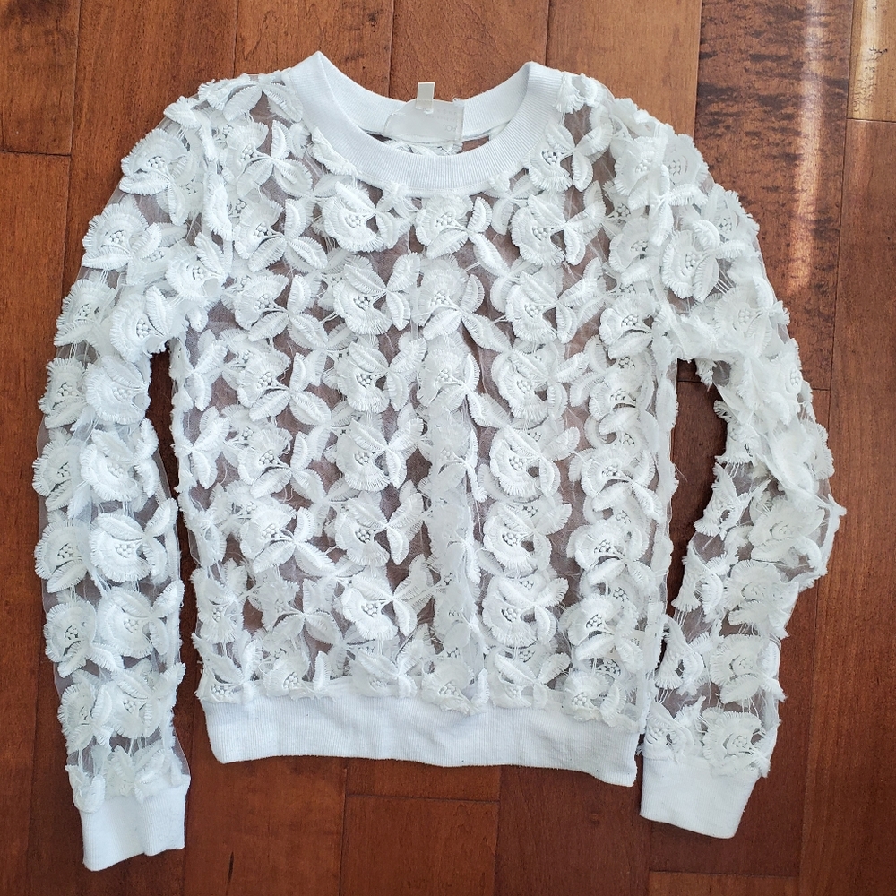 JOA floral top